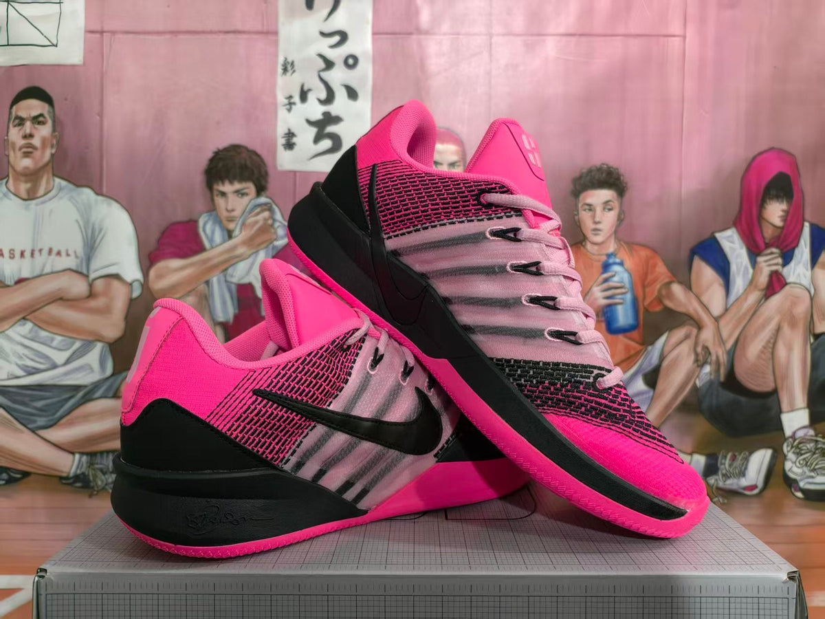 Nike Basketball Shoes in Pink and Black