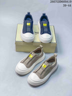 Fendi Slip-On Sneakers Navy and Taupe 07GDD609A19