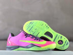 Nike Kobe 8 Basketball Shoes in Pink and Volt