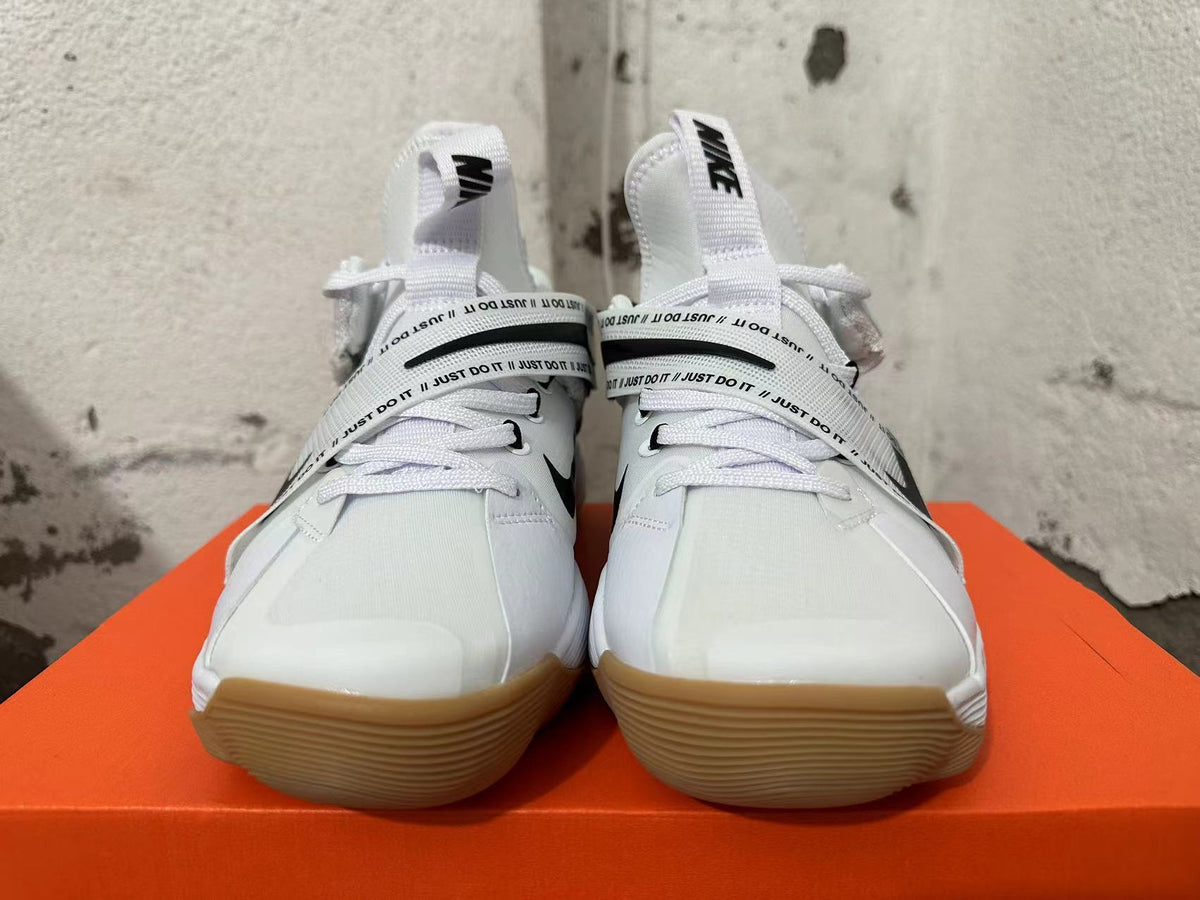 Nike HyperBet Basketball Shoes White Black Gum