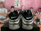 Nike Air Foamposite One Silver Black Sneakers
