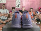Nike Basketball Shoes in Coral and Lavender