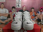 Nike Air More Uptempo Sneakers White Black