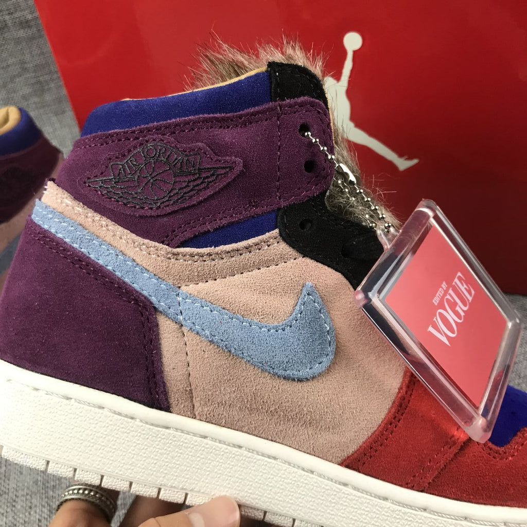 Jordan 1 Retro High OG GG Red Purple High-Top Sneakers