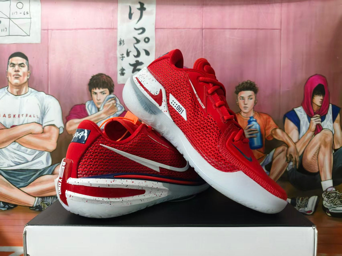 Nike Basketball Shoes Red White and Navy USA Edition