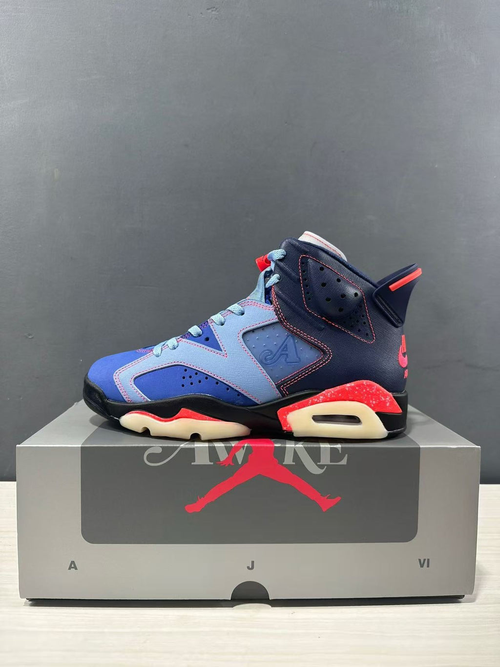 Jordan 6 Awake NY Playful Blue Sneakers IQ5706-400