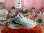 Nike Basketball Sneakers White Black Orange