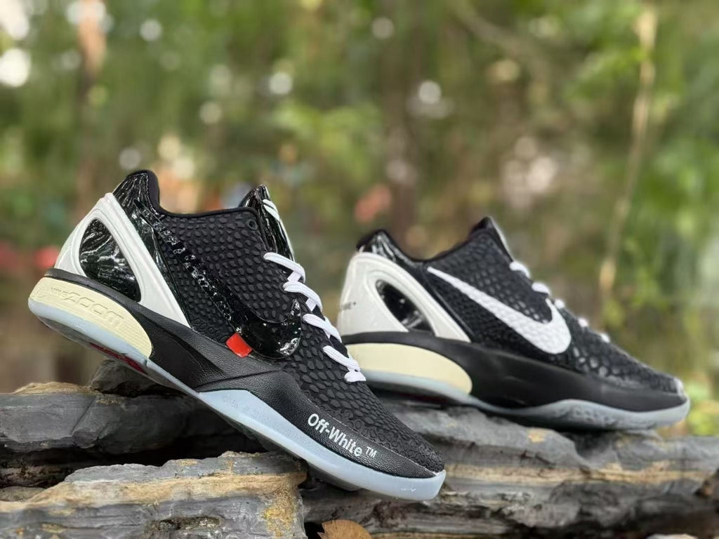 Nike Kobe 6 Off-White Black Sneakers