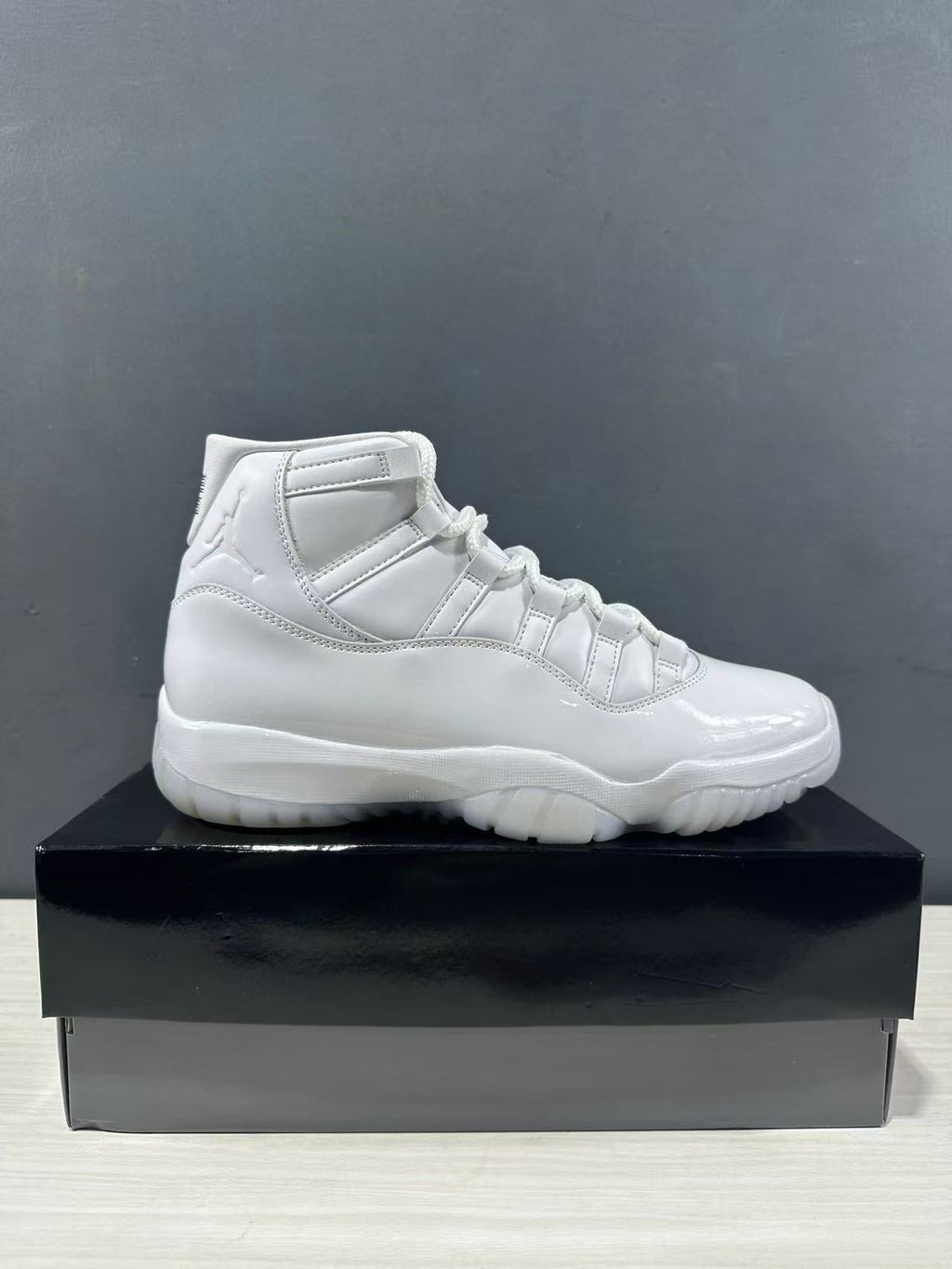 Jordan Air Jordan 11 Retro White High-Top Sneakers