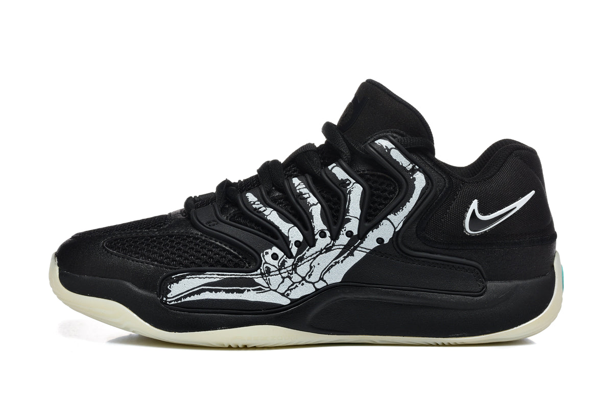 Nike KD 17 Basketball Shoes Black Skeleton Graphic