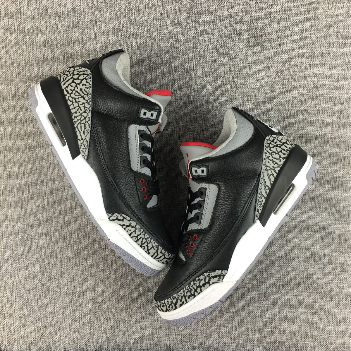 Jordan Air Jordan 3 Retro Black Cement Sneakers