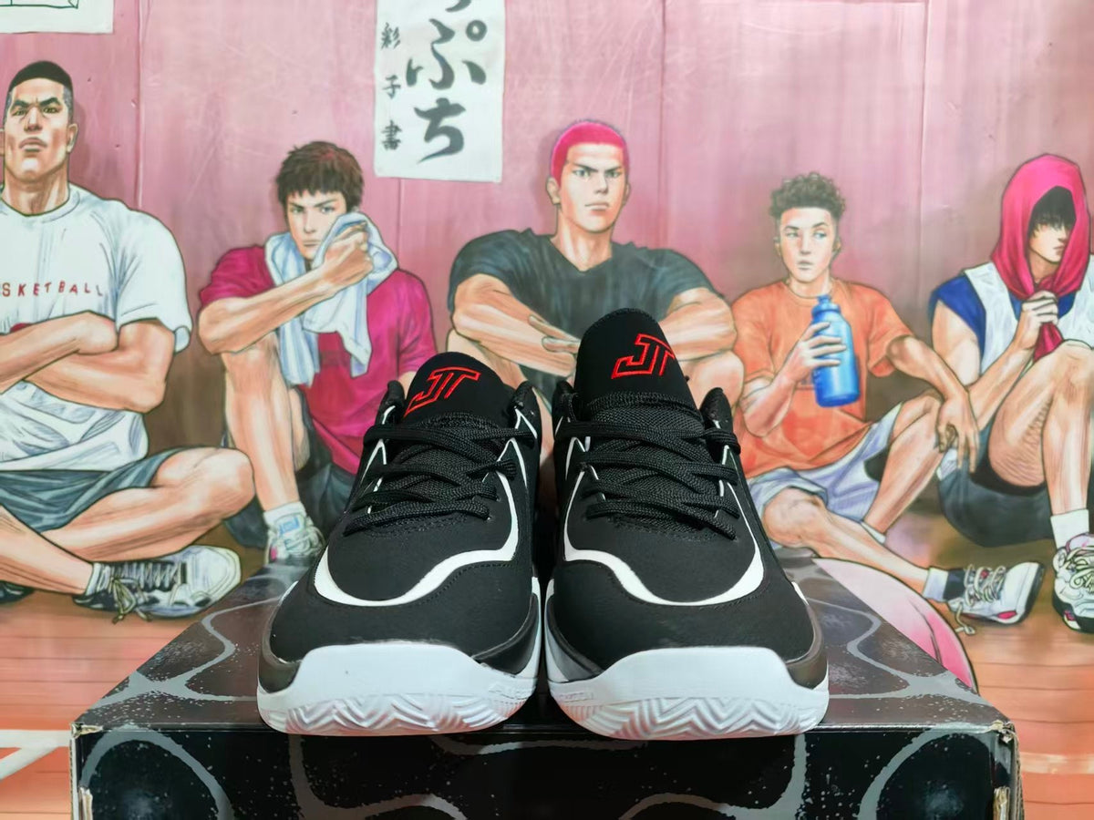 Jordan Luka 1 Basketball Shoes Black White Red