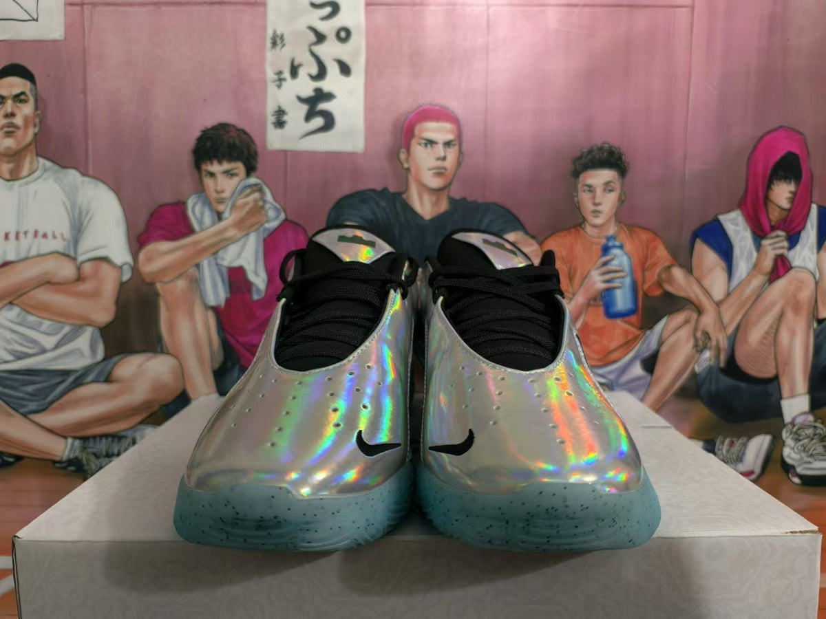 Nike LeBron 20 Basketball Shoes Silver Holographic