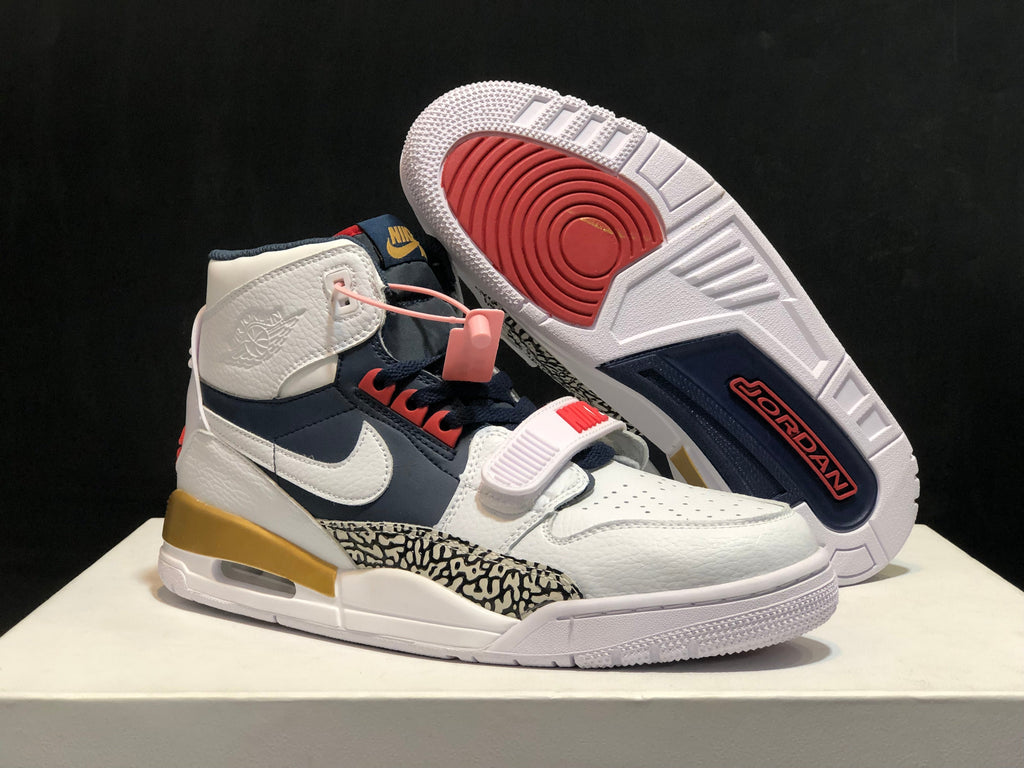 Jordan Air Jordan Legacy 312 Olympic Navy White Sneakers AV3922-101