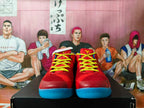 Nike Basketball Shoes Red Yellow Blue Year of the Horse