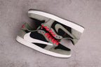 Jordan 1 Low Travis Scott Black Grey Sneakers CQ4277-008
