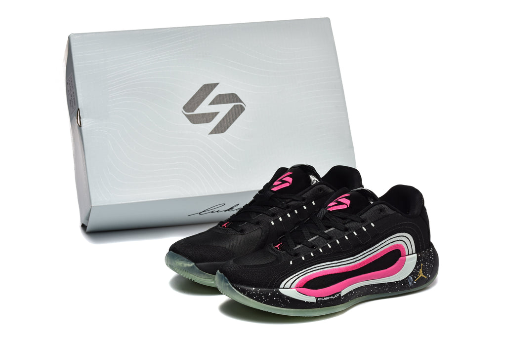 Jordan 921-7 Basketball Shoes Black Pink