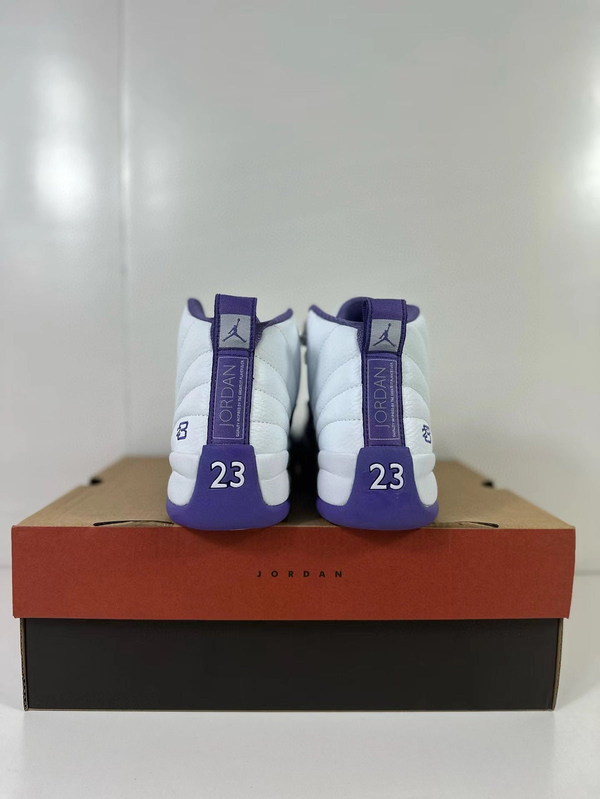 Air Jordan 12 Retro White Purple Sneakers CT8013-150