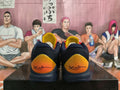 Nike PE Basketball Sneakers Navy Red Orange