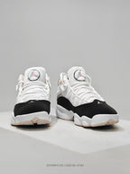 Jordan White Black Pink High-Top Sneakers