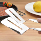 Stainless Steel Fish Spatula Tongs Non-Stick Kitchen Tool