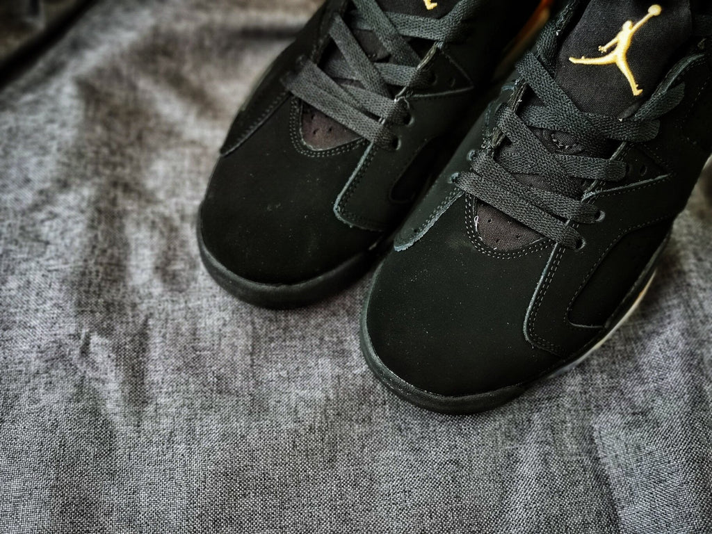 Jordan Air Jordan 6 Black Gold High-Top Sneakers
