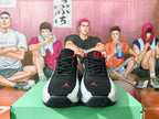 Jordan Basketball Sneakers White Black Red