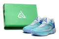 Nike Basketball Shoes in Aqua Blue and White, Style 885-6