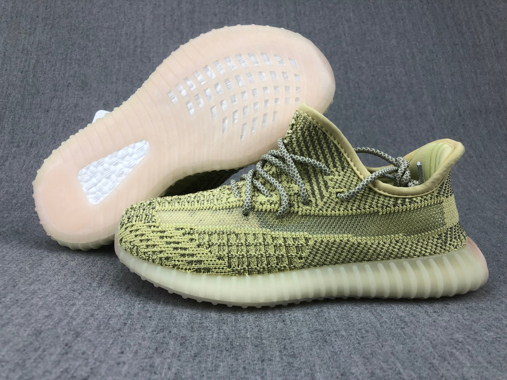 Yeezy 350 V2 Kids Sneakers Angel Ding Yellow