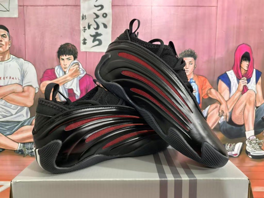 Black and Red Basketball Sneakers