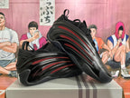 Black and Red Basketball Sneakers
