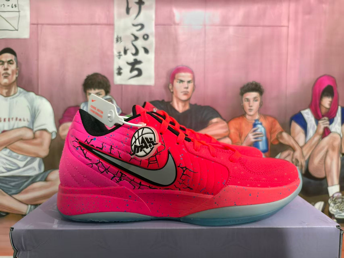 Nike Basketball Shoes in Pink and Red