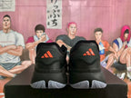 Adidas Black and White Basketball Shoes