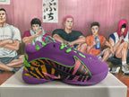 Nike Basketball Sneakers Purple Green