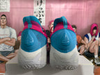 HELLOW Pink Blue Basketball Sneakers