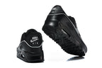 Nike Air Max 90 Black and Silver Sneakers