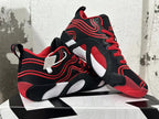 Jordan Tatum 1 Black and Red Basketball Shoes