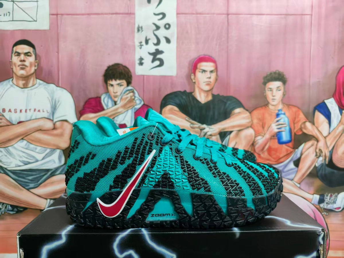 Nike Basketball Sneakers Teal Black Red