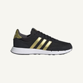 Adidas Women's Black/Gold Run 60s 2.0 Sneakers, GX1714