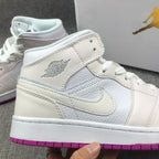 Jordan Air Jordan 1 Mid GG Sneakers White Grey Pink