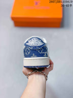 Jordan Air Jordan 1 Low Sneakers White Blue 711090WOE