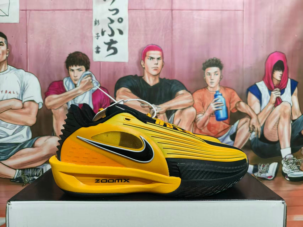 Nike ZoomX Basketball Sneakers Yellow Black