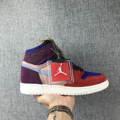 Jordan 1 Retro High OG GG Red Purple High-Top Sneakers