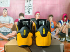 Nike Flight Basketball Sneakers Yellow Black