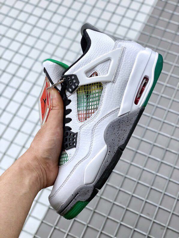 Jordan Air Jordan 4 Do the Right Thing White Green Sneakers