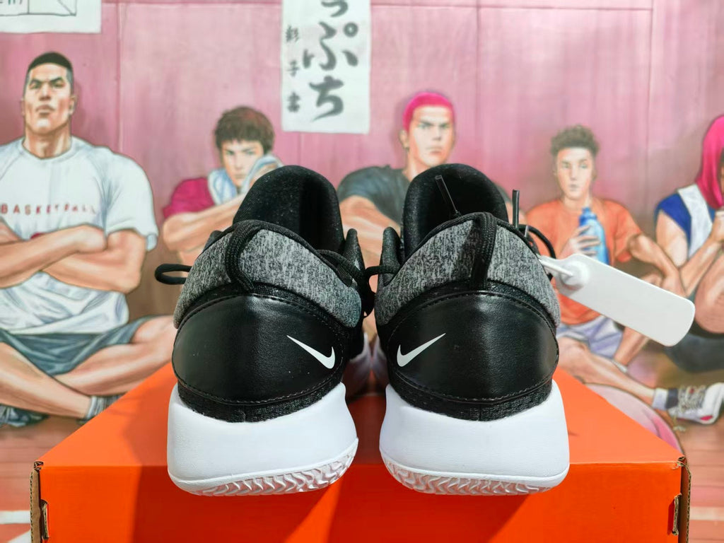 Nike Zoom Black and White Basketball Shoes