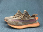 Adidas Yeezy 350 V2 Kids Sneakers Brown and Orange