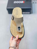 ECCO Comfort Sandals Beige with Black Sole 2607JJD515A15