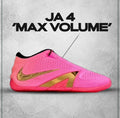 Nike JA 4 Max Volume Pink Gold Basketball Sneakers 519-3