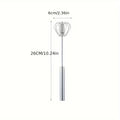 Multifunctional Stainless Steel Whisk & Milk Frother – Hand Push Blender for Eggs, Cream & Baking – All-in-One Kitchen Mixing, Blending & Beating Tool